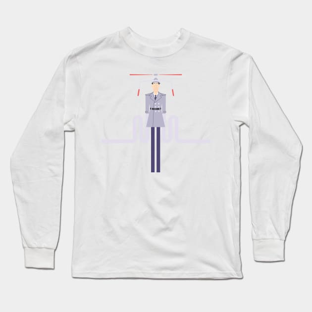 Gadget Copter Long Sleeve T-Shirt by ryderdoty